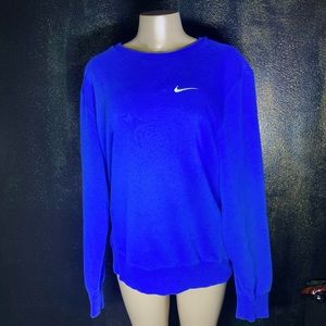 Blue Oversized Nike sweater